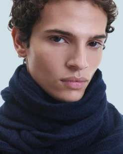 FROM FUTURE Sciarpa con frange A Maglia a trecce MarinaMilitare Flash Sale