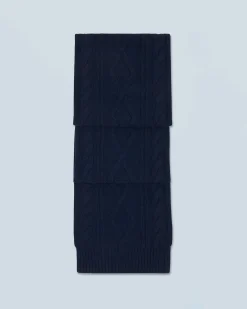 FROM FUTURE Sciarpa con frange A Maglia a trecce MarinaMilitare Flash Sale