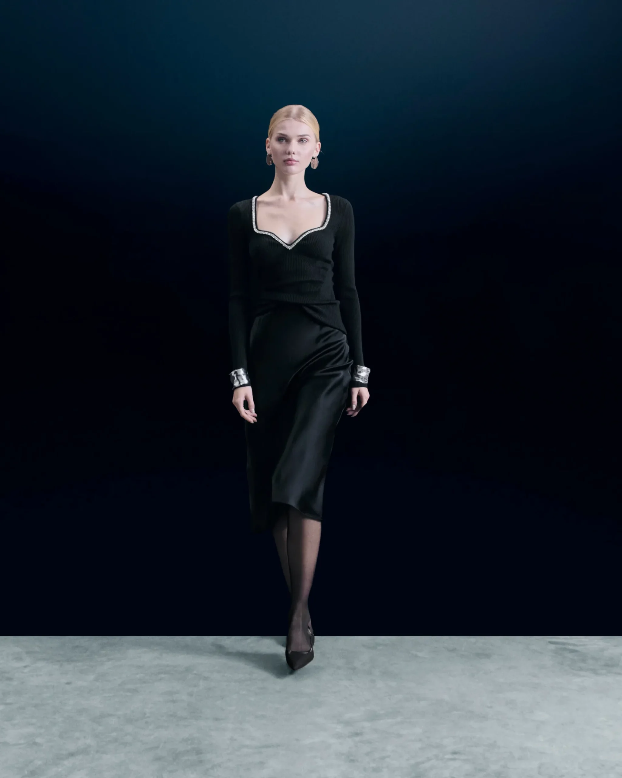 FROM FUTURE Top Maniche lunghe Nero Store