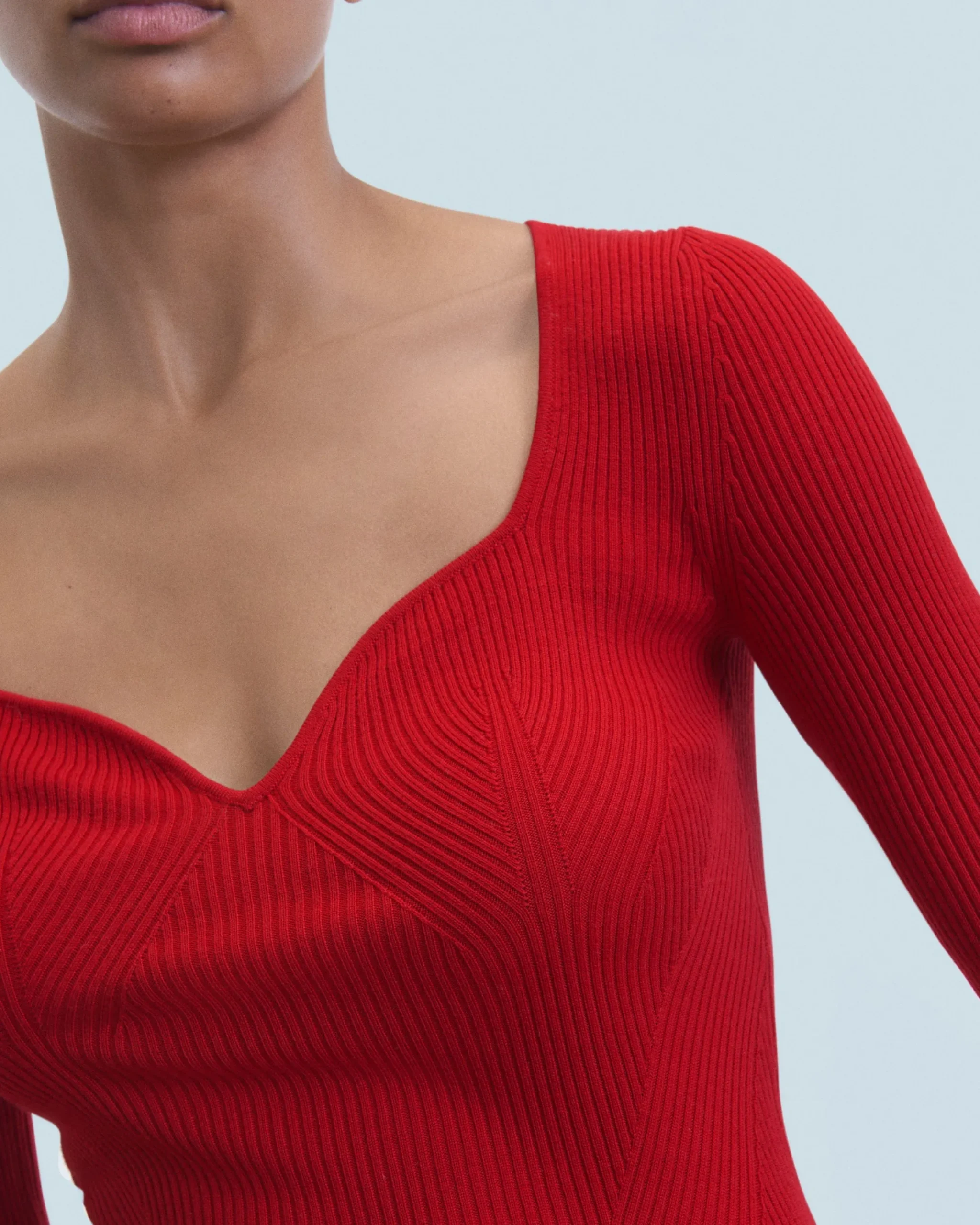 FROM FUTURE Top Maniche lunghe HotRed Sale