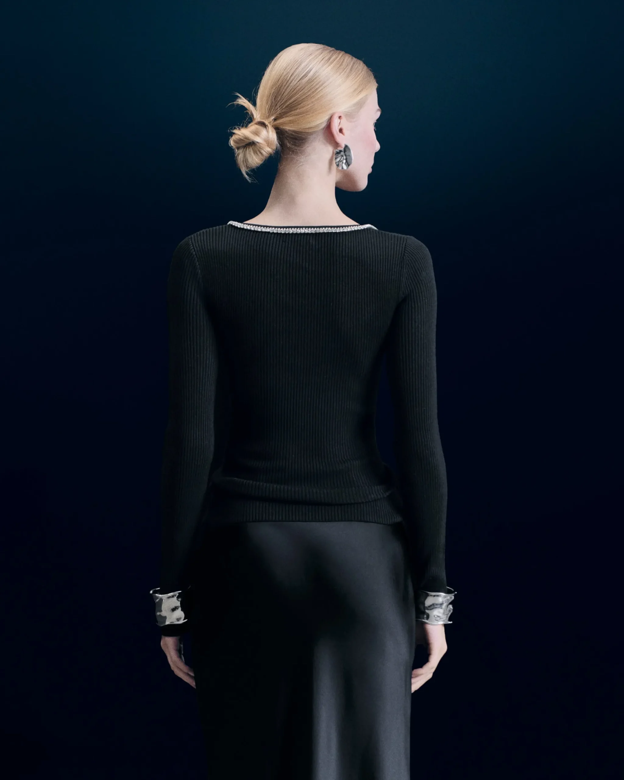 FROM FUTURE Top Maniche lunghe Nero Store