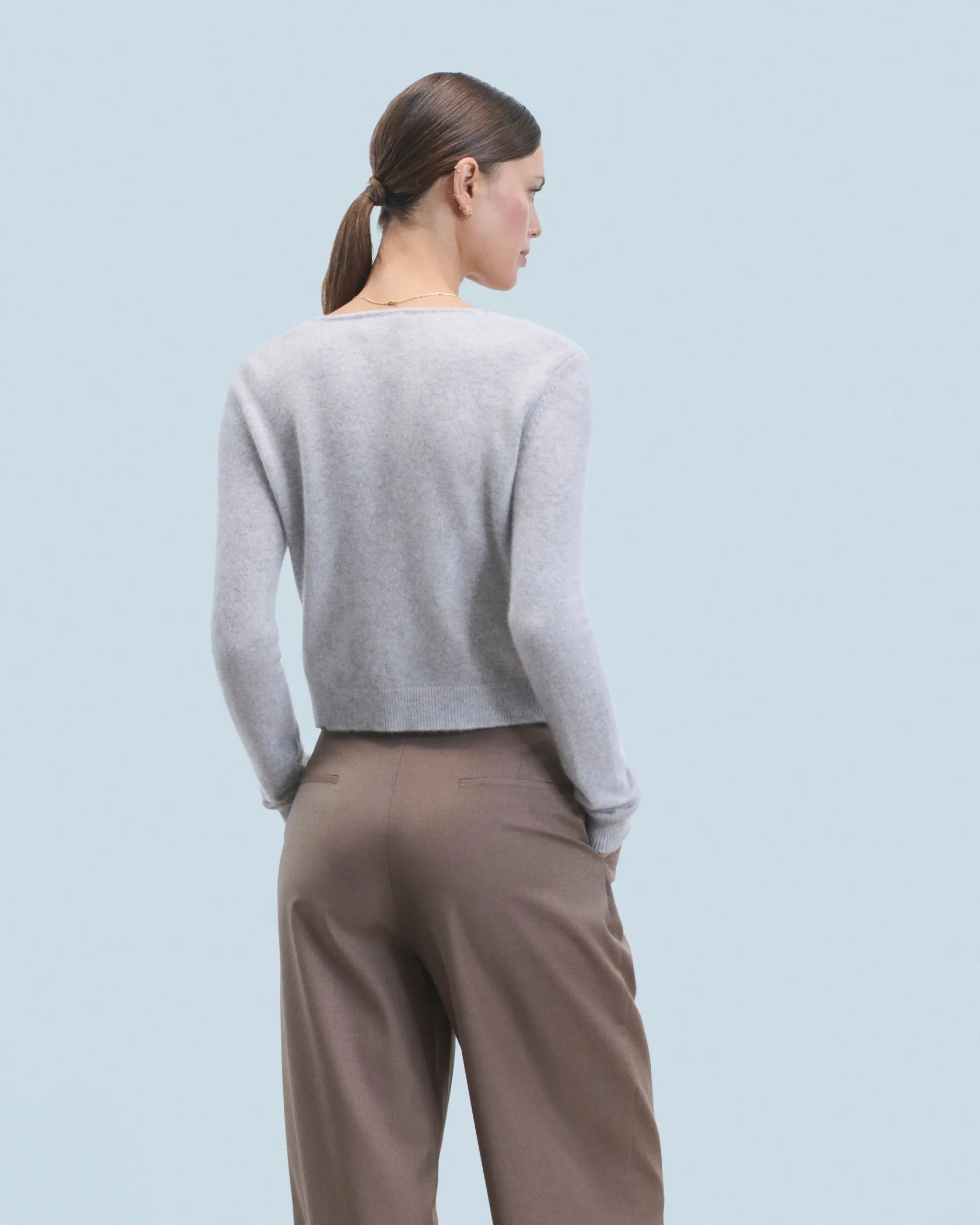 FROM FUTURE Top Maniche lunghe Grigioericachiaro Flash Sale