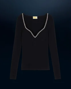 FROM FUTURE Top Maniche lunghe Nero Store