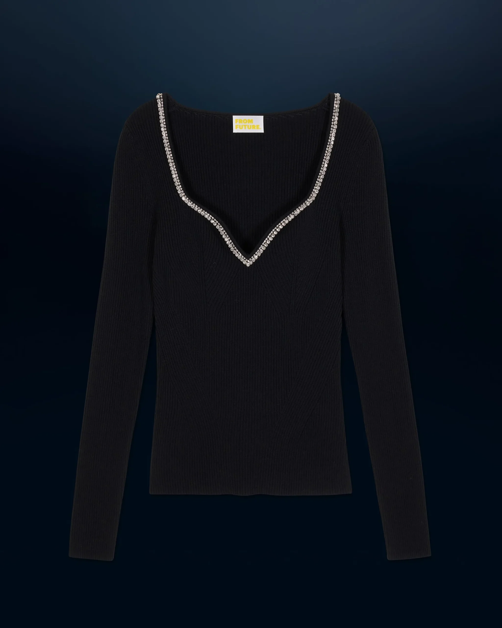 FROM FUTURE Top Maniche lunghe Nero Store