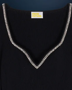 FROM FUTURE Top Maniche lunghe Nero Store