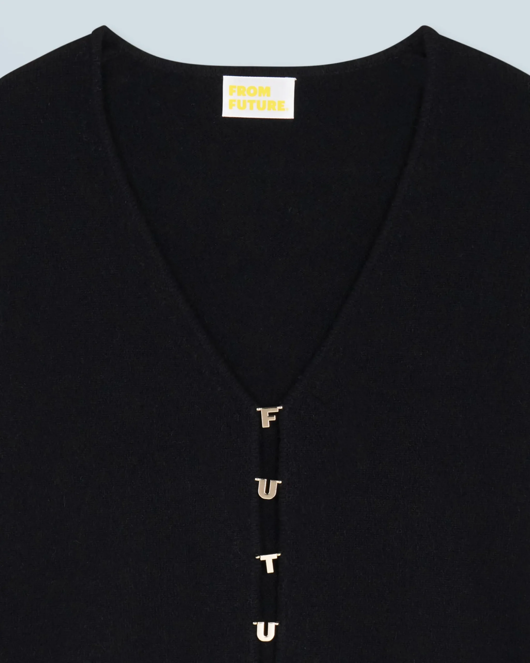 FROM FUTURE Top Maniche lunghe Nero Store