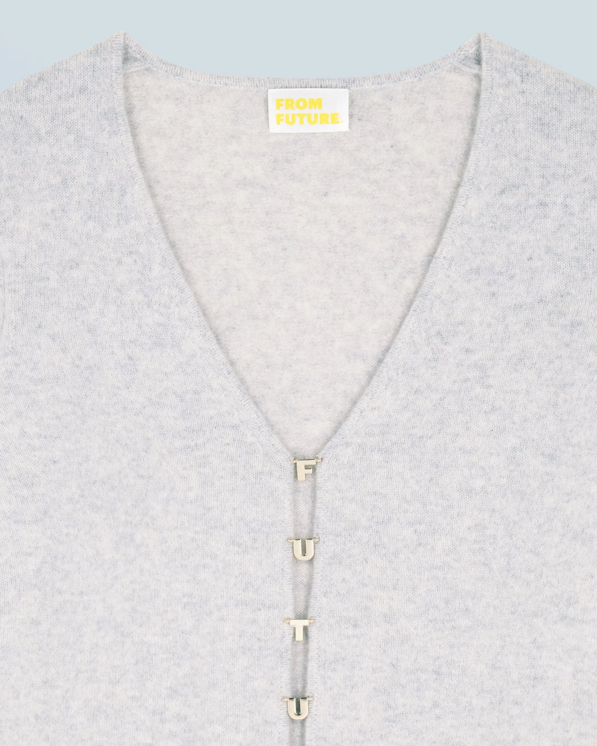 FROM FUTURE Top Maniche lunghe Grigioericachiaro Flash Sale