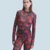 FROM FUTURE Top Maniche lunghe Mesh PassionateRose Online
