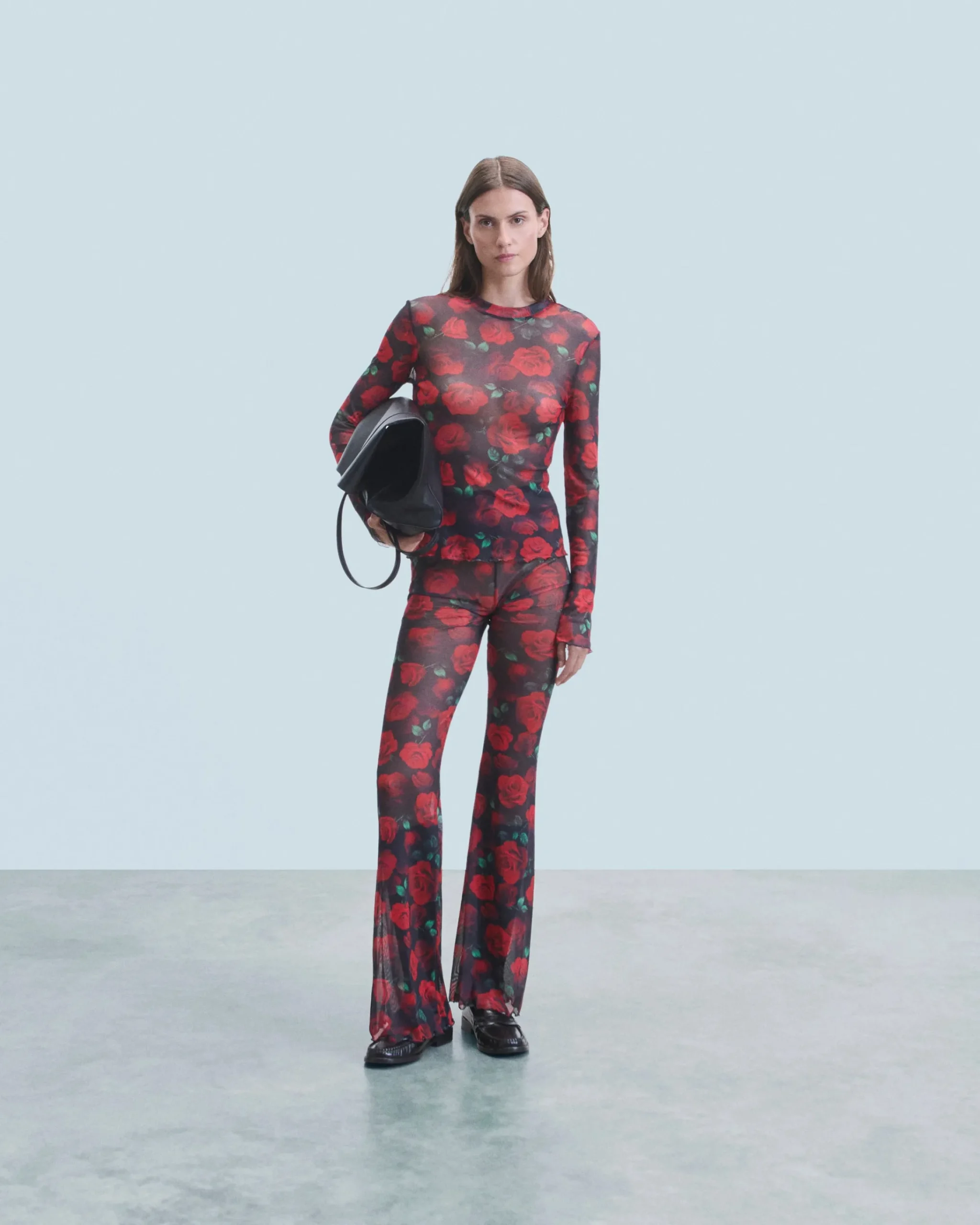 FROM FUTURE Top Maniche lunghe Mesh PassionateRose Online