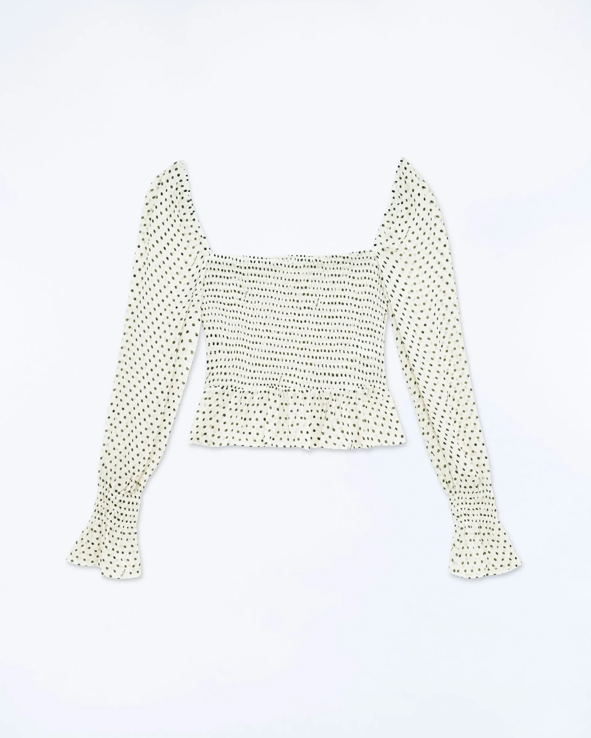 FROM FUTURE Top Maniche lunghe Molly PoisEcru Fashion