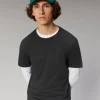 FROM FUTURE T-Shirt Girocollo Maniche Corte Basic Grigioantracite Clearance