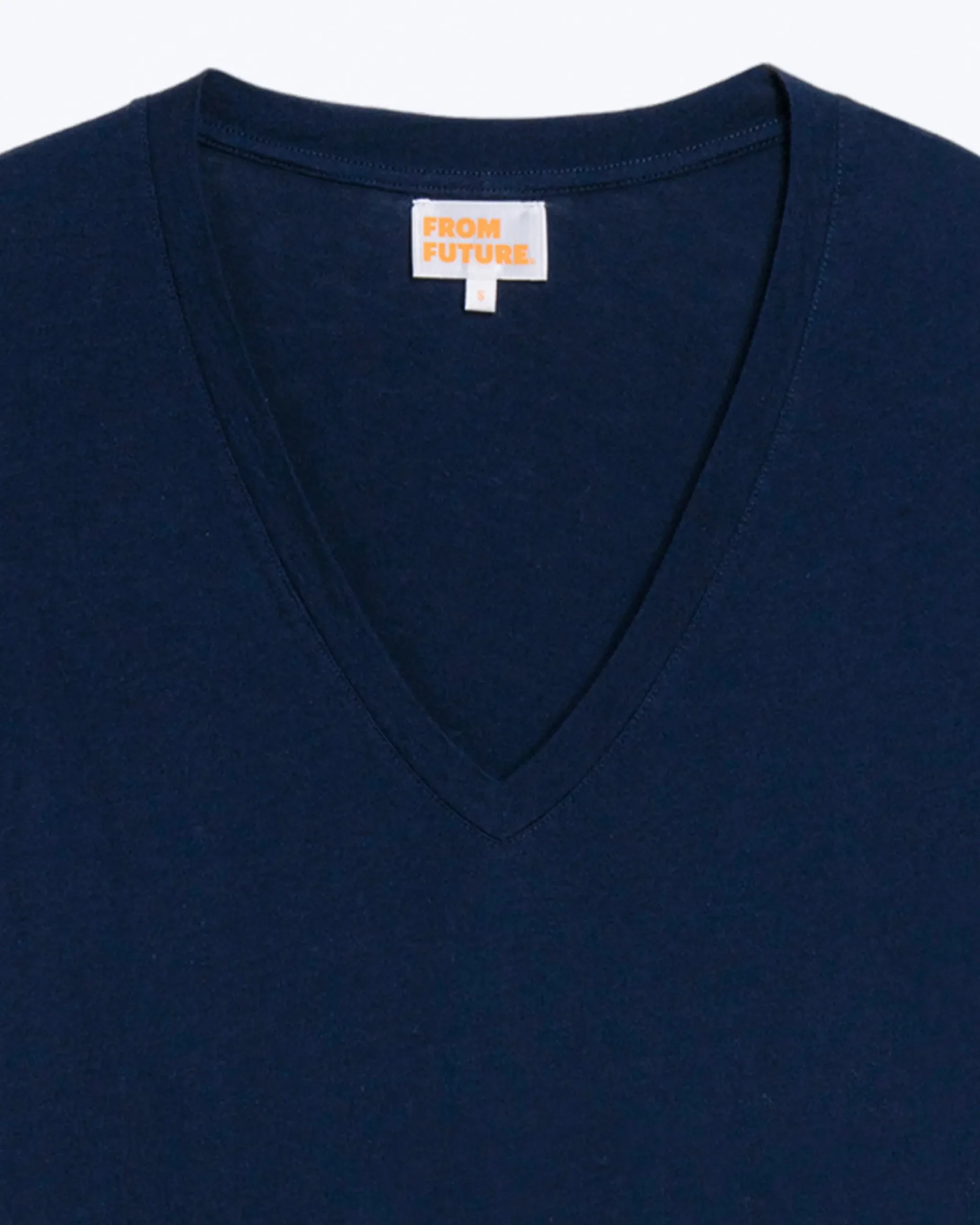 FROM FUTURE T-Shirt Scollo a V Supima MarinaMilitare Fashion