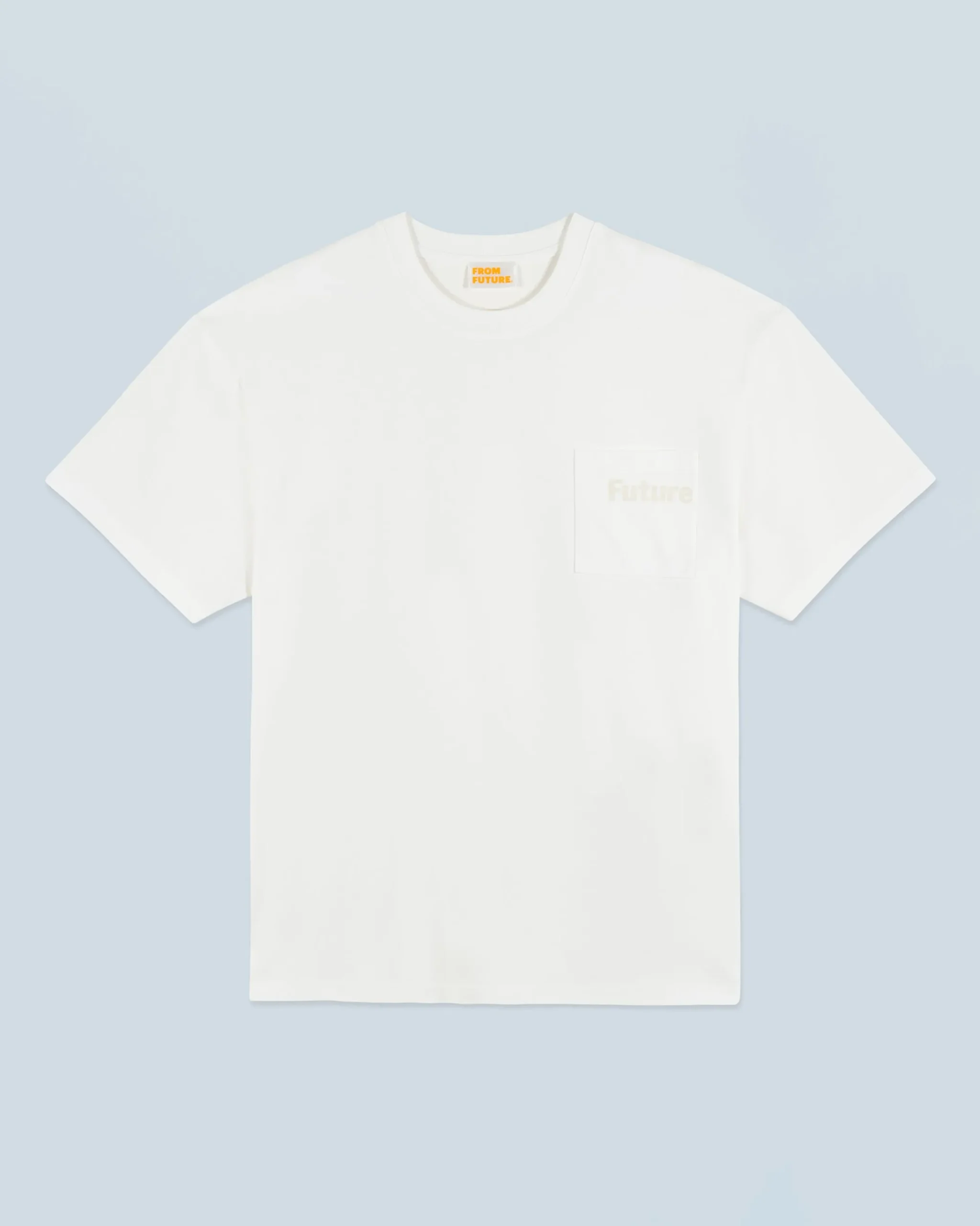 FROM FUTURE T-Shirt Scollo tondo Maniche corte Ecrù Store