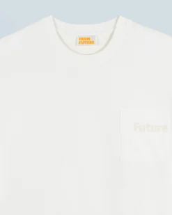 FROM FUTURE T-Shirt Scollo tondo Maniche corte Ecrù Store