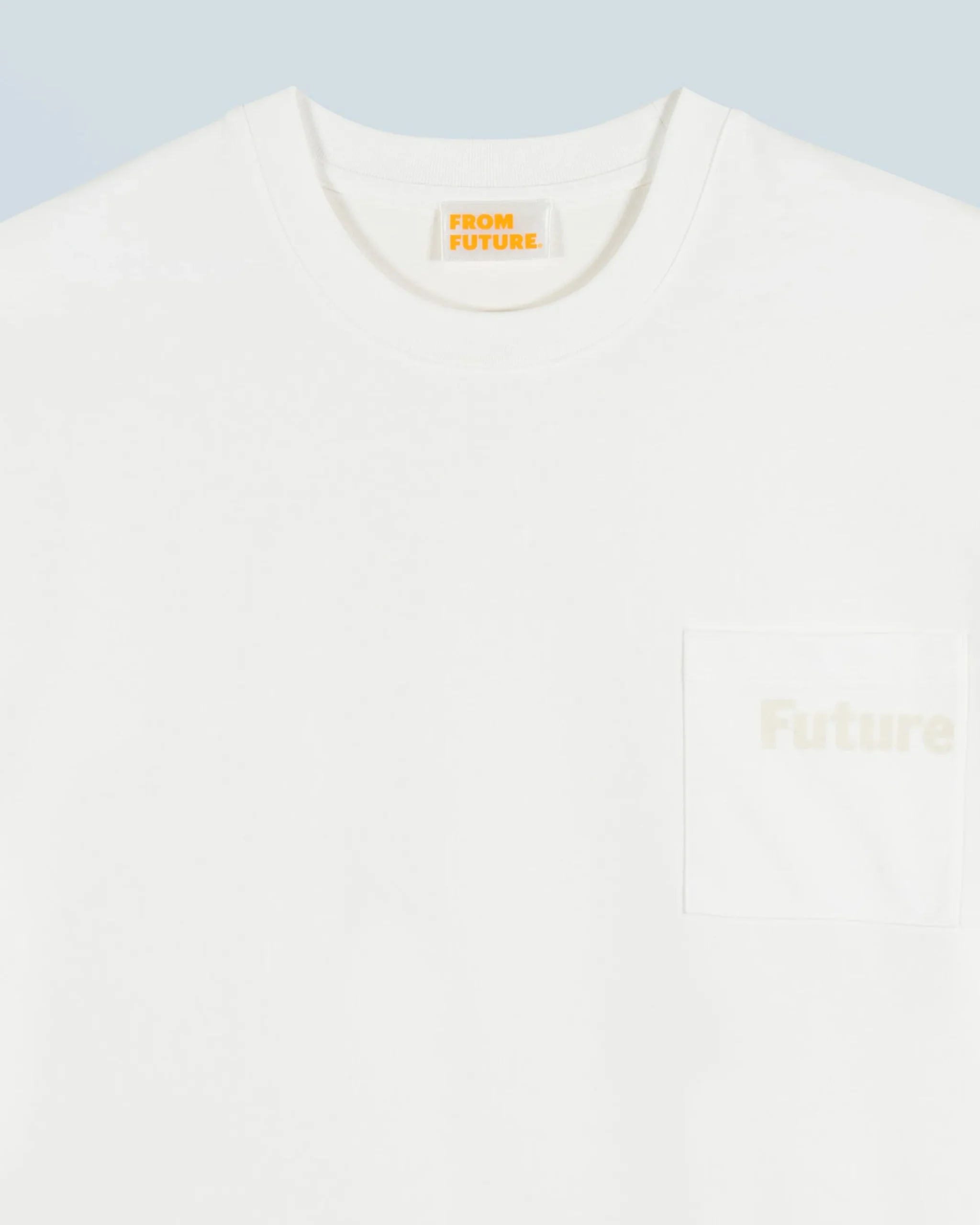 FROM FUTURE T-Shirt Scollo tondo Maniche corte Ecrù Store