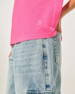 FROM FUTURE T-Shirt Scollo tondo Maniche corte TropicalPink Online