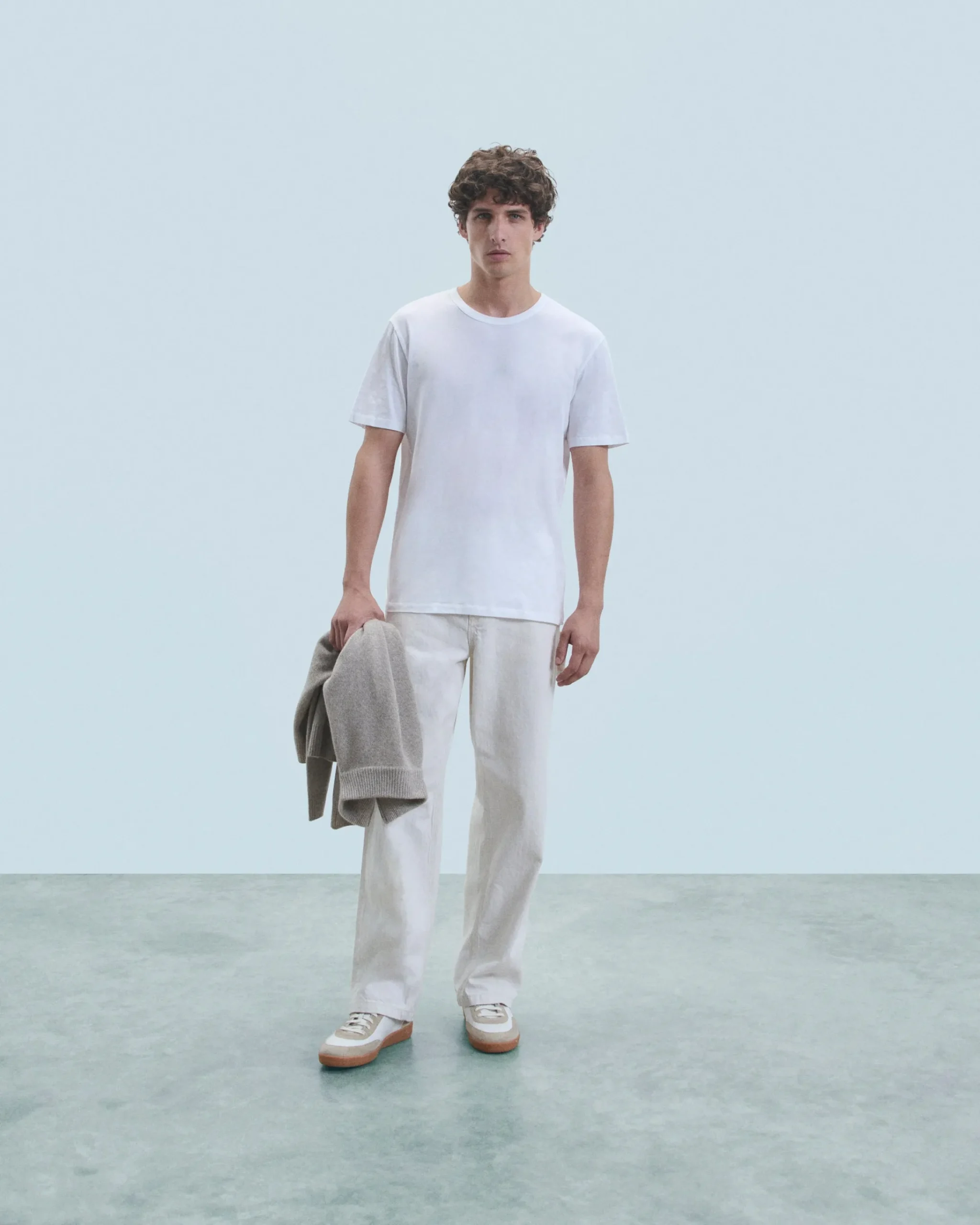 FROM FUTURE T-Shirt Scollo tondo Maniche corte Bianco Discount