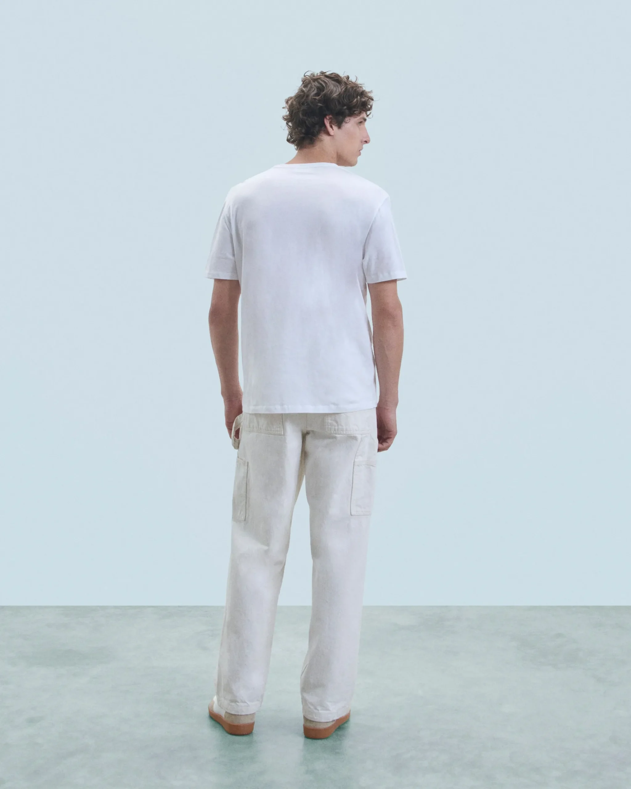 FROM FUTURE T-Shirt Scollo tondo Maniche corte Bianco Discount