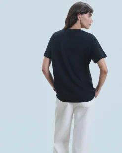 FROM FUTURE T-Shirt Scollo tondo Maniche corte Nero Online