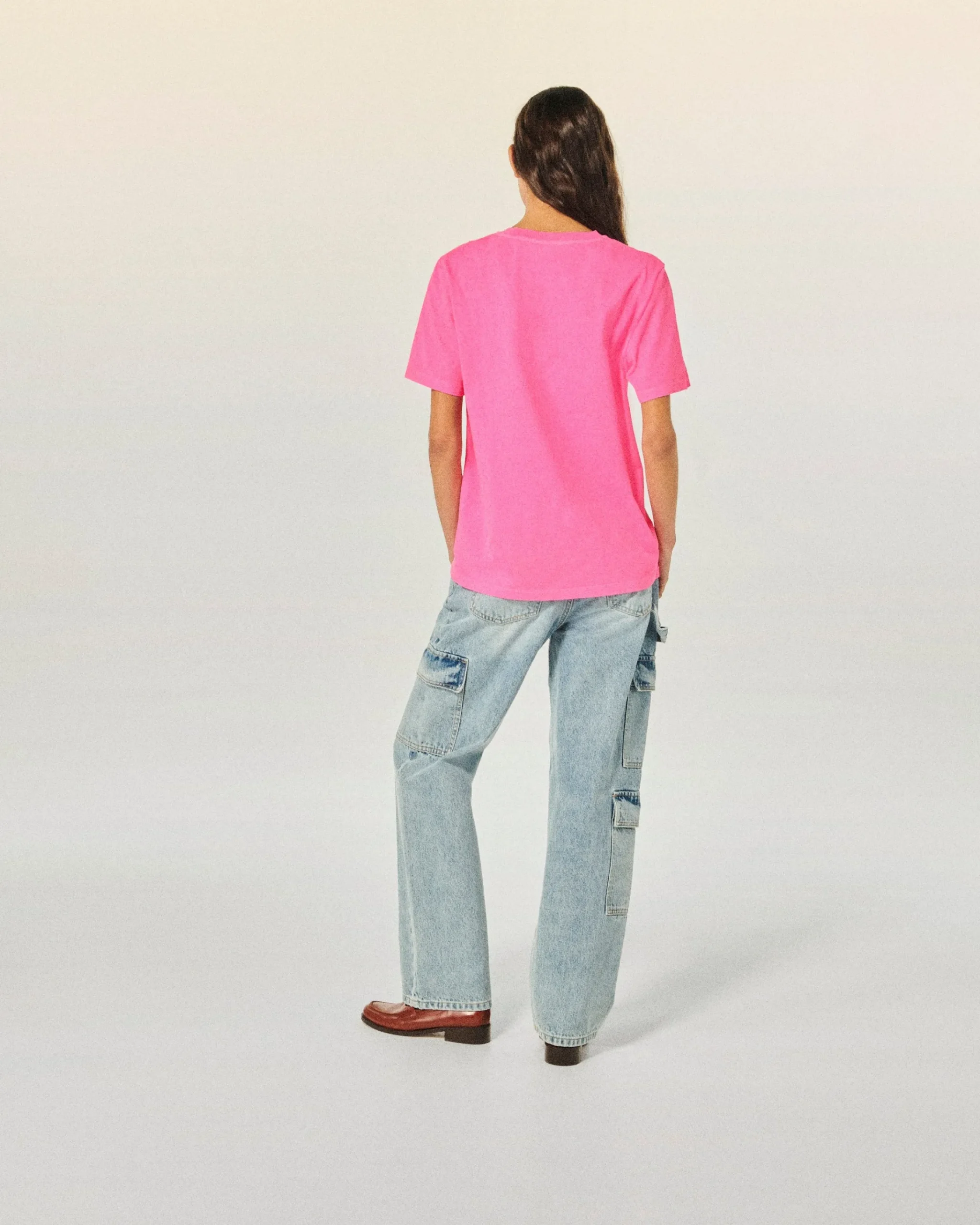 FROM FUTURE T-Shirt Scollo tondo Maniche corte TropicalPink Online