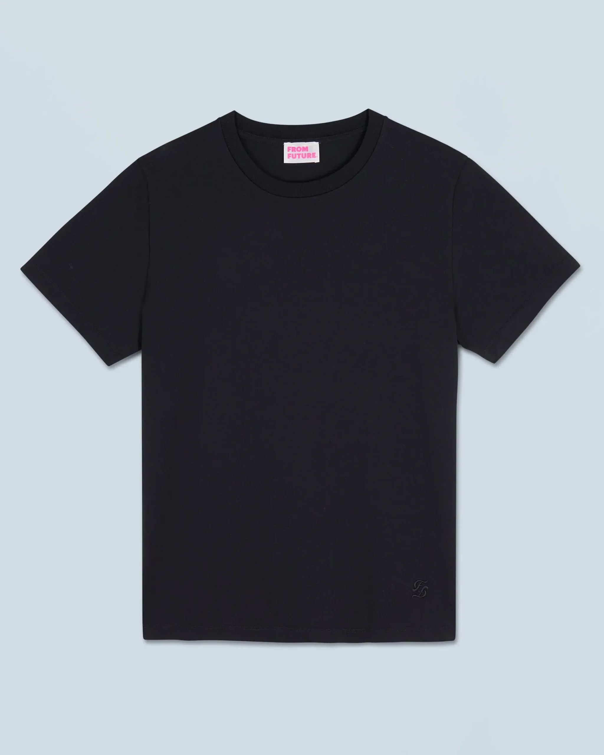 FROM FUTURE T-Shirt Scollo tondo Maniche corte Nero Online