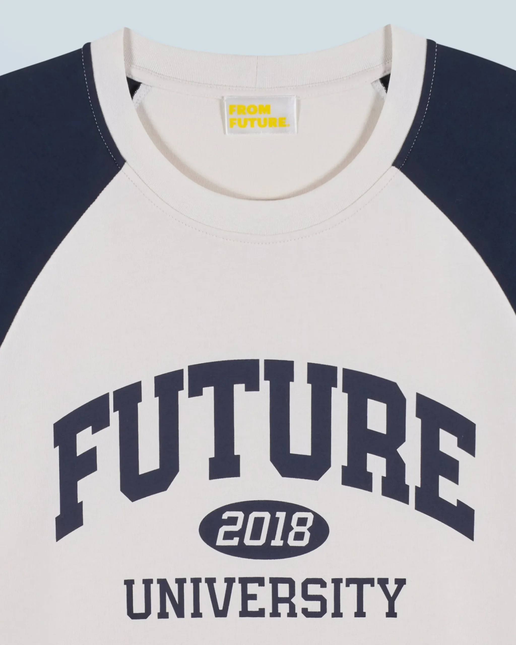 FROM FUTURE T-Shirt Scollo tondo Maniche corte Future University Sabbiadeldeserto Best Sale