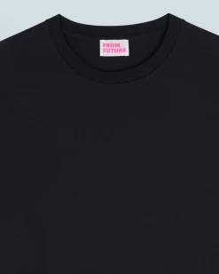 FROM FUTURE T-Shirt Scollo tondo Maniche corte Nero Online
