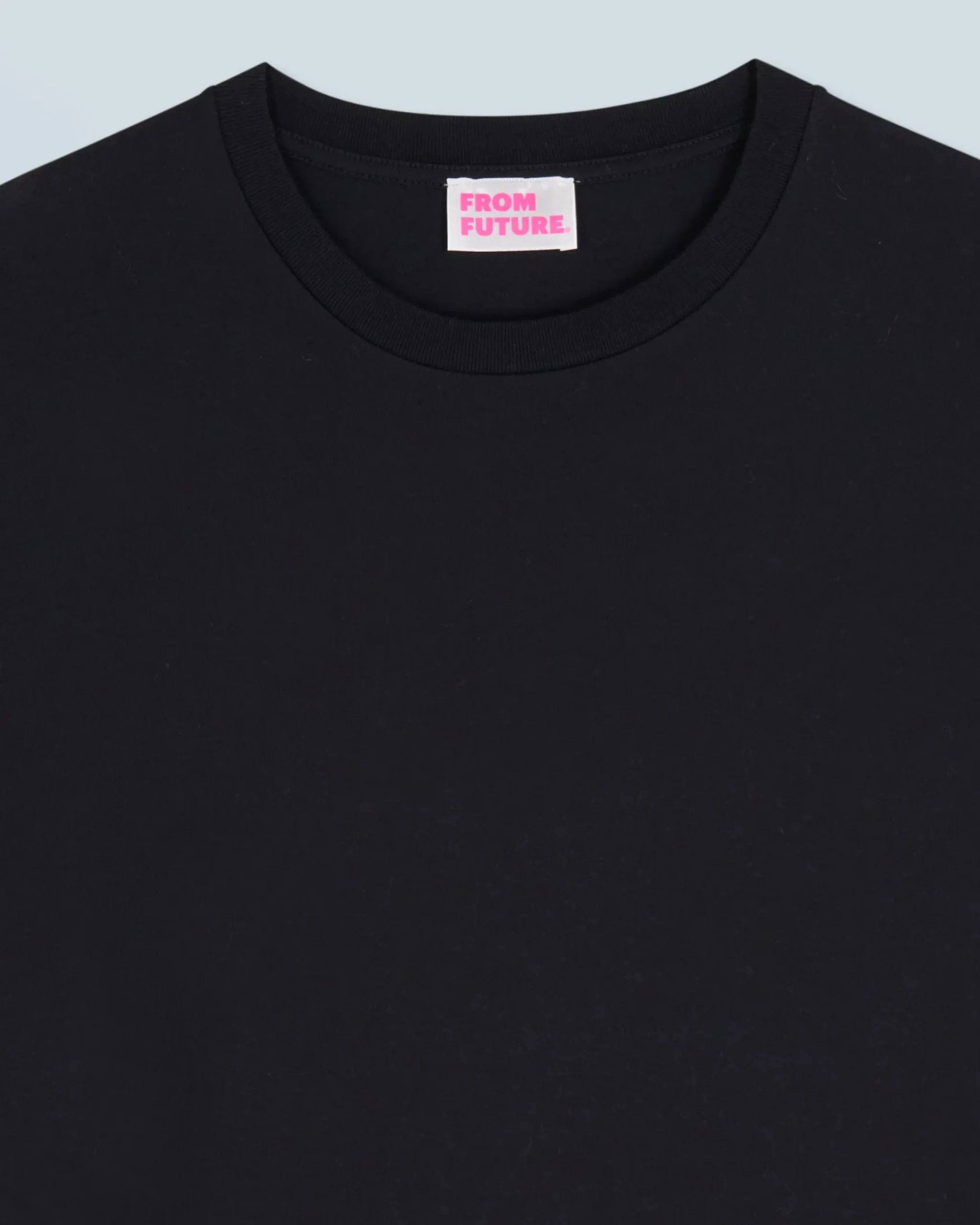 FROM FUTURE T-Shirt Scollo tondo Maniche corte Nero Online