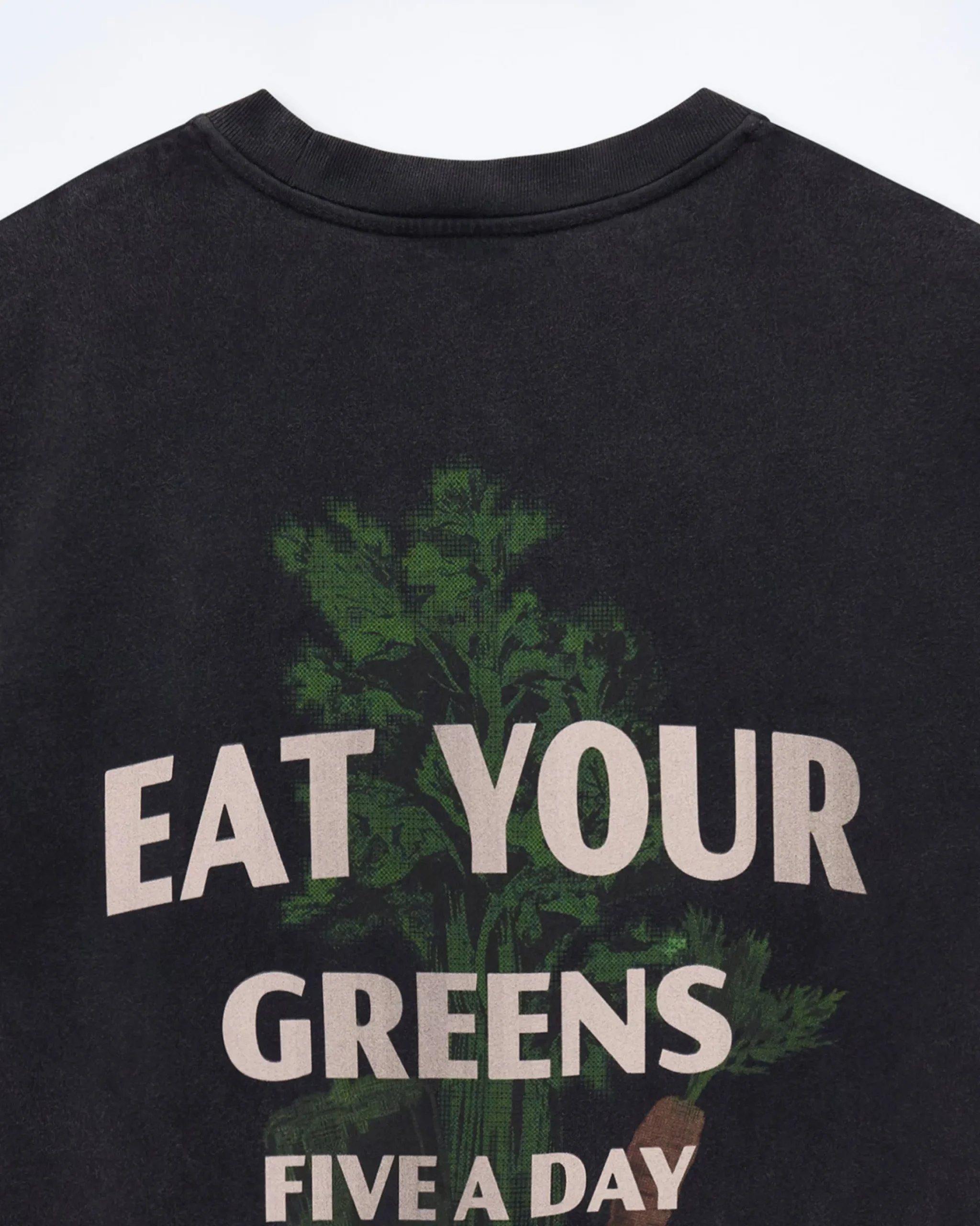 FROM FUTURE T-Shirt Scollo tondo Maniche corte Nerolavato Shop