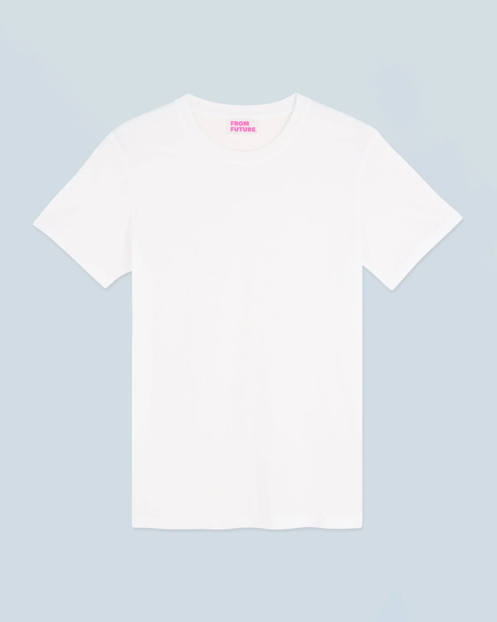 FROM FUTURE T-Shirt Scollo tondo Supima Bianco Best