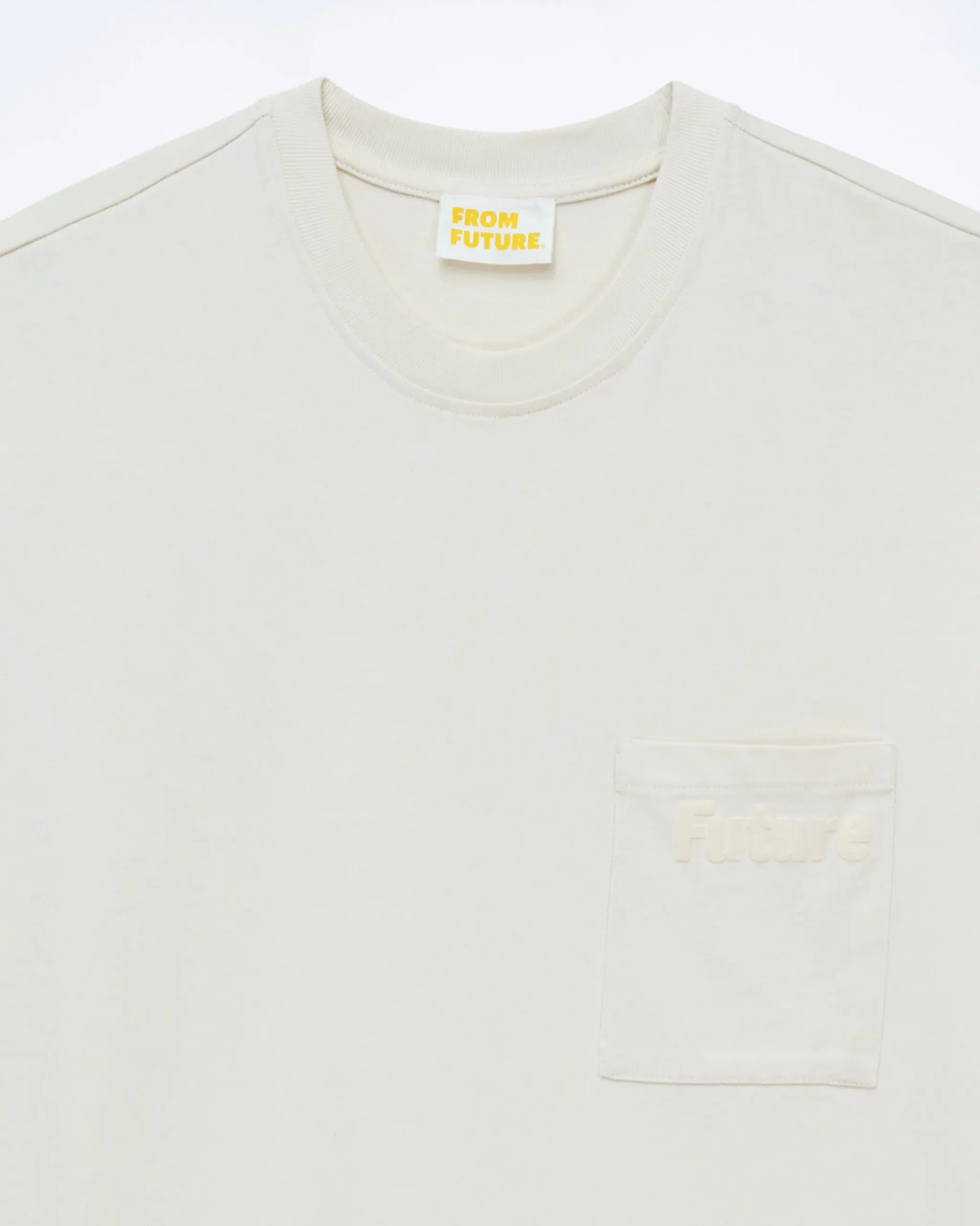 FROM FUTURE T-shirt Scollo tondo Tasca Sabbiadeldeserto Best
