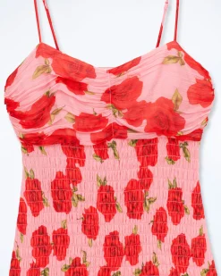 FROM FUTURE Vestito Corto con Spallina Ellie HotRoses Best Sale
