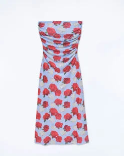 FROM FUTURE Vestito Lungo Bustier Molluschiecrostacei Fashion