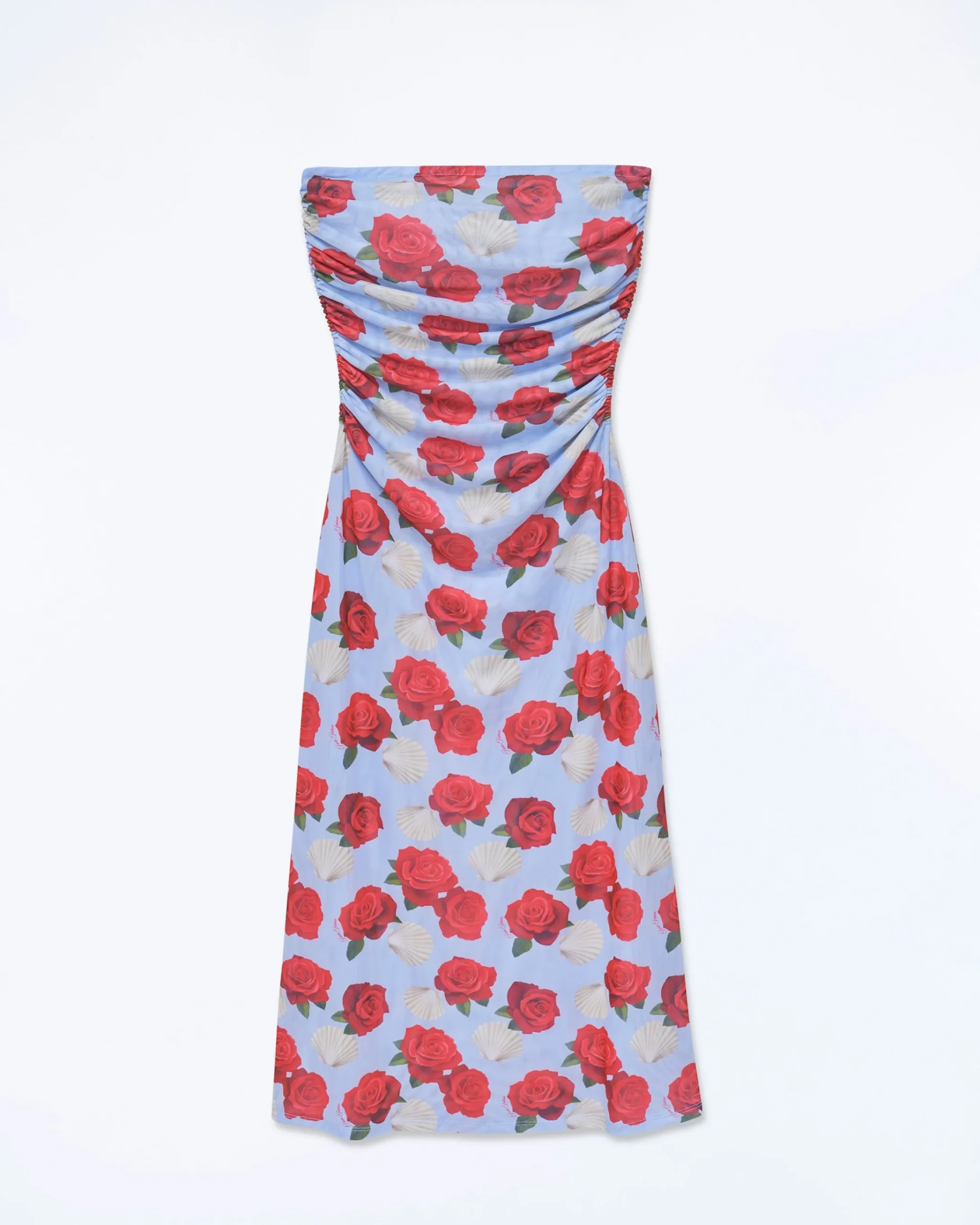 FROM FUTURE Vestito Lungo Bustier Molluschiecrostacei Fashion