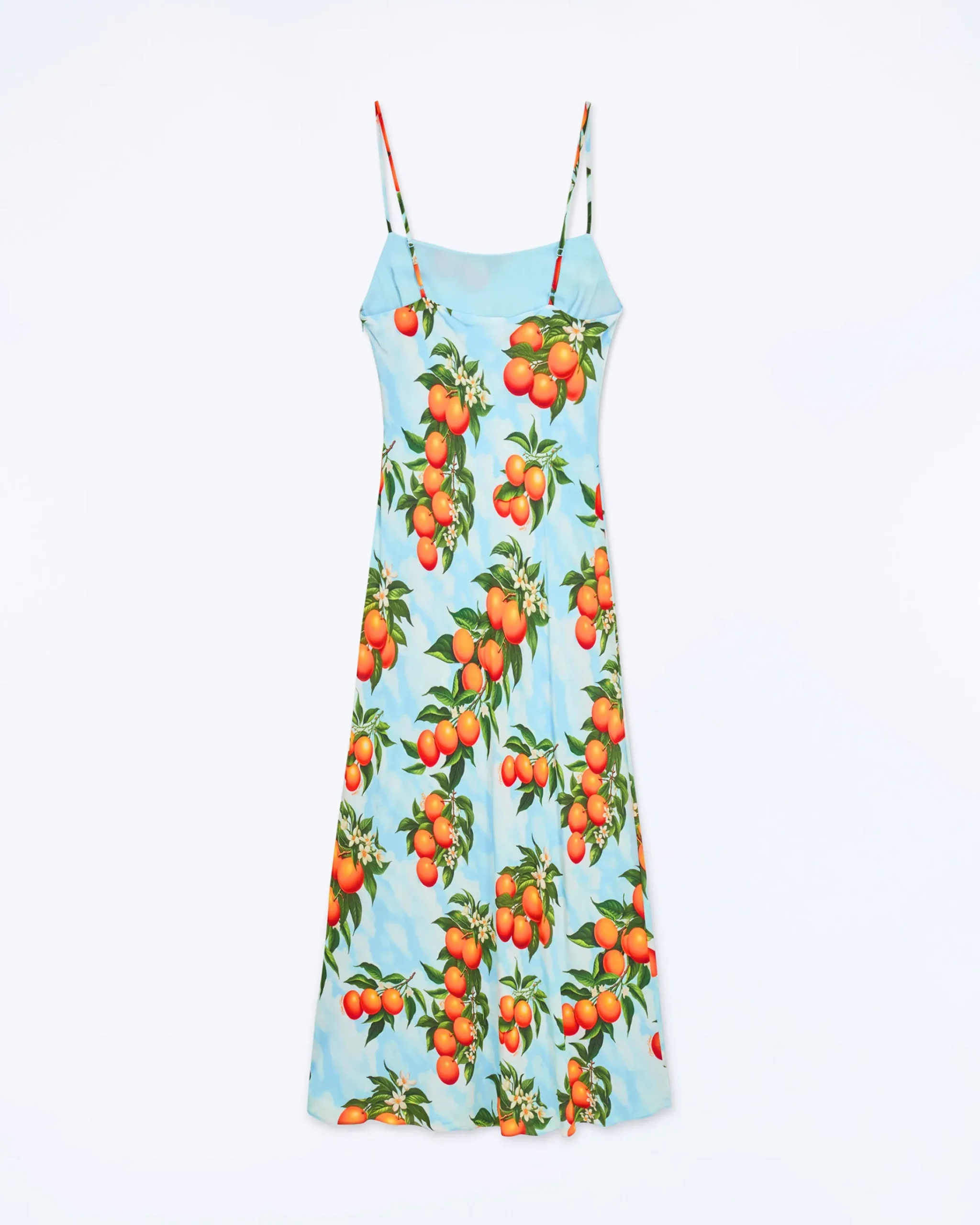 FROM FUTURE Vestito Lungo con Spallina Ilona Cieloarancione Cheap