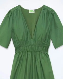 FROM FUTURE Vestito Lungo Maniche corte Gianna Cachi Clearance