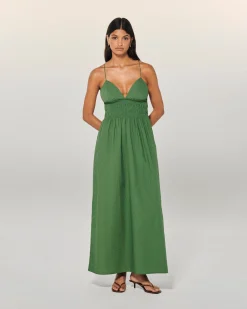 FROM FUTURE Vestito Lungo Spallina Liah Cachi Cheap