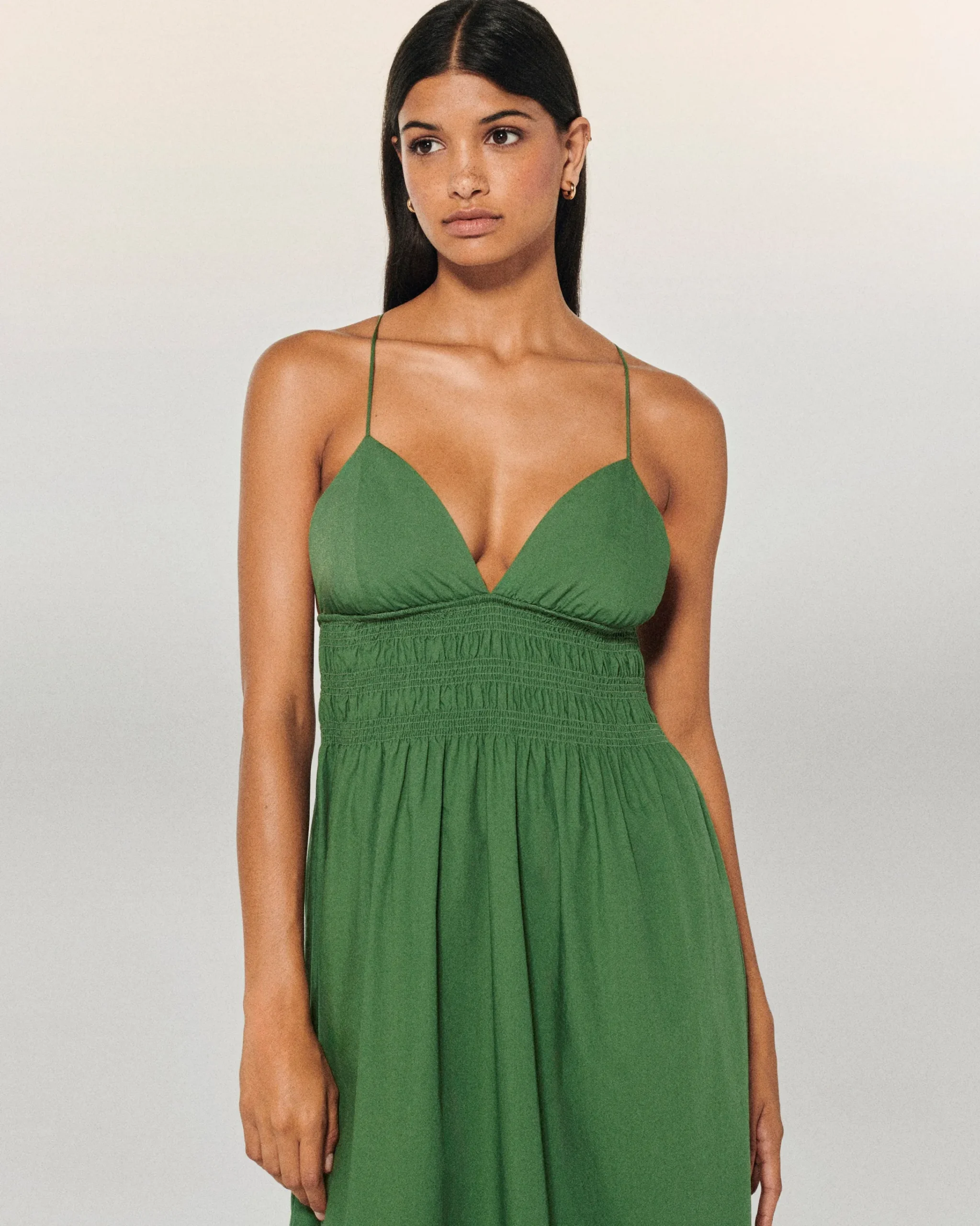 FROM FUTURE Vestito Lungo Spallina Liah Cachi Cheap