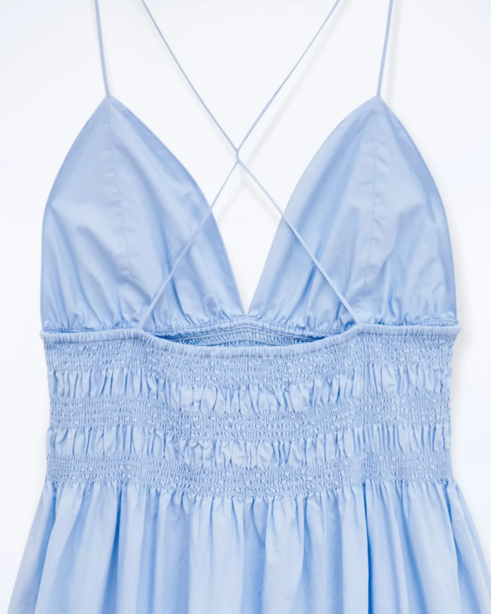 FROM FUTURE Vestito Lungo Spallina Liah BabyBlue Best